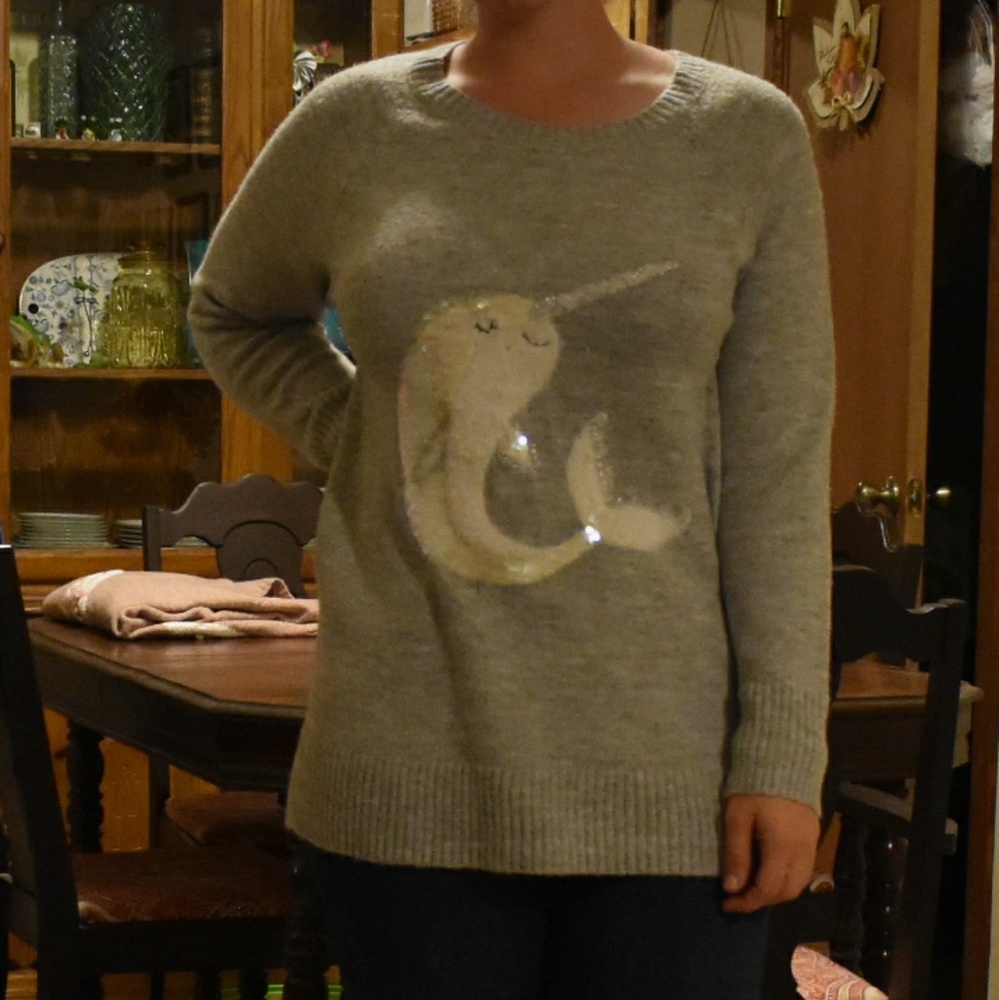 Narwhal sweater